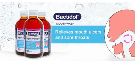 Bactidol Anti Bacterial Plus Anti Fungal Mouthwash 250ml 55 Off