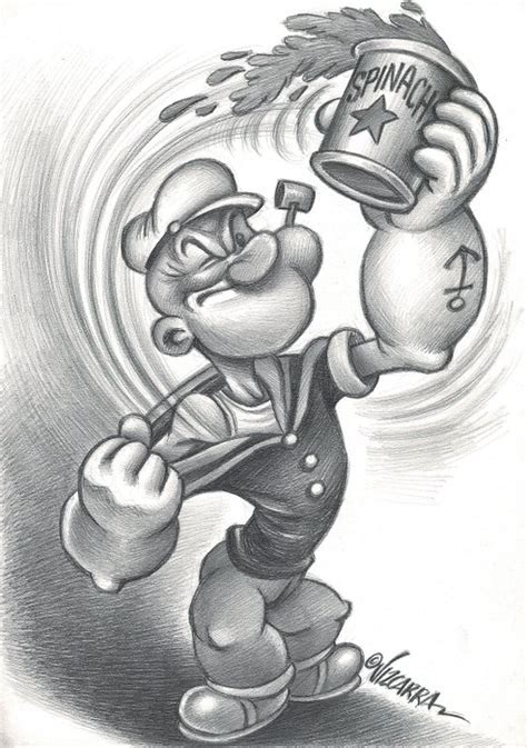 Popeye The Sailor Original Drawing Joan Vizcarra Catawiki