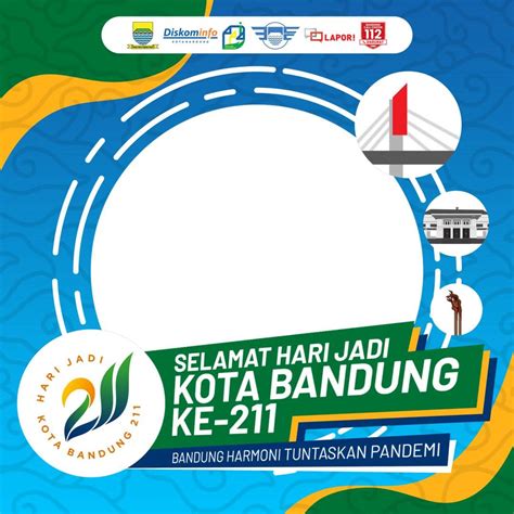 Twibbon Hari Jadi Kota Bandung Peringatan Ulang Tahun Ke