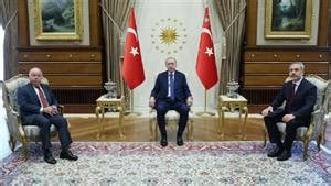 Turkish President Receives Brazils Foreign Minister