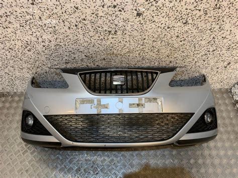 Seat Ibiza J Mk Hatch Front Bumper Silver Paint Code Ls Y