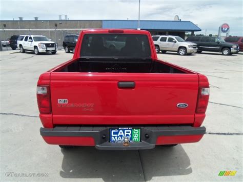 Bright Red Ford Ranger Tremor Supercab X Photo