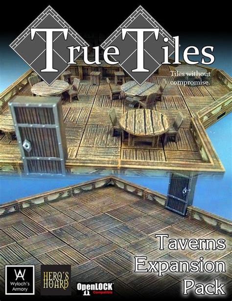 Dungeon Tiles Taverns True Tiles Fantasy Dnd Dandd Pathfinder Terrain Heroes Hoard