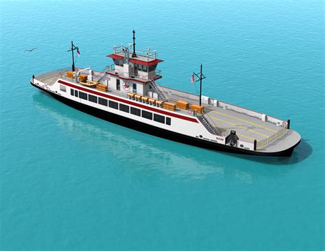 Ebdg Designs New Class Of Ferry For Ncdot Workboat