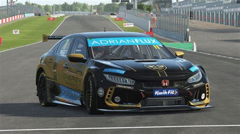 RFactor 2 Honda Civic Type R BTCC 2023 Q1 DLC Pack YouTube