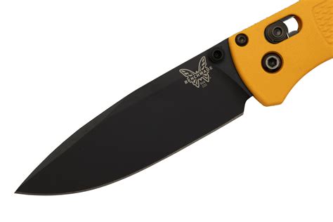 Benchmade Bugout X Work Sharp Exclusive Ws Amber Yellow Cerakote