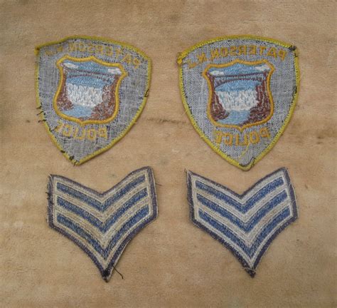 Vintage Police Patches-paterson, Nj | Sell - Trade: Everything Else ...