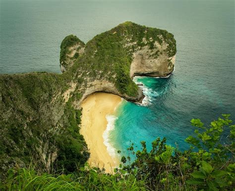 Plage De Kelingking Sur L Le De Nusa Penida Bali Indon Sie Photo