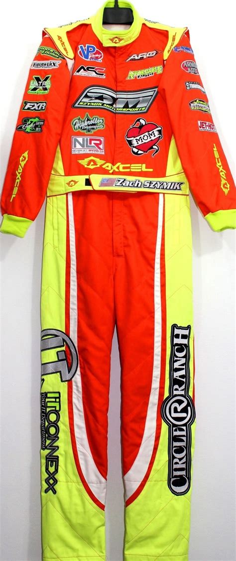 Fully Custom Auto And Karting Race Suits