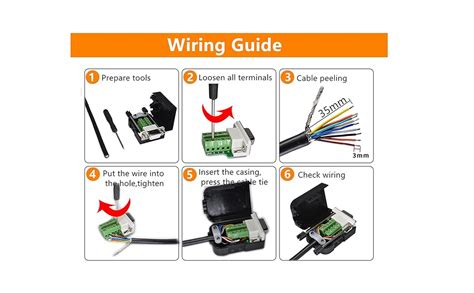 Oiyagai Db D Sub Vga Male Row Pin Connector Adapter With Nut