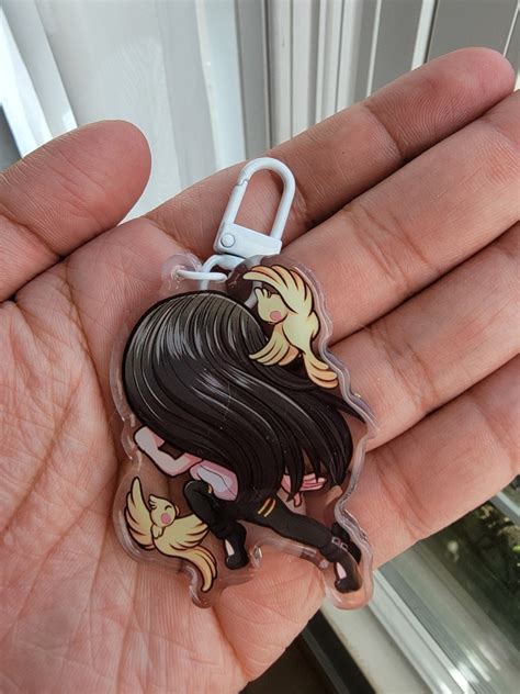 Tekken Jun Preset Alt Costume Double Sided Keychain Kanme