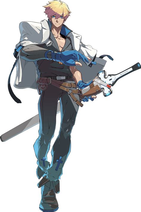 guilty gear strive official character artwork  sol ky  axl