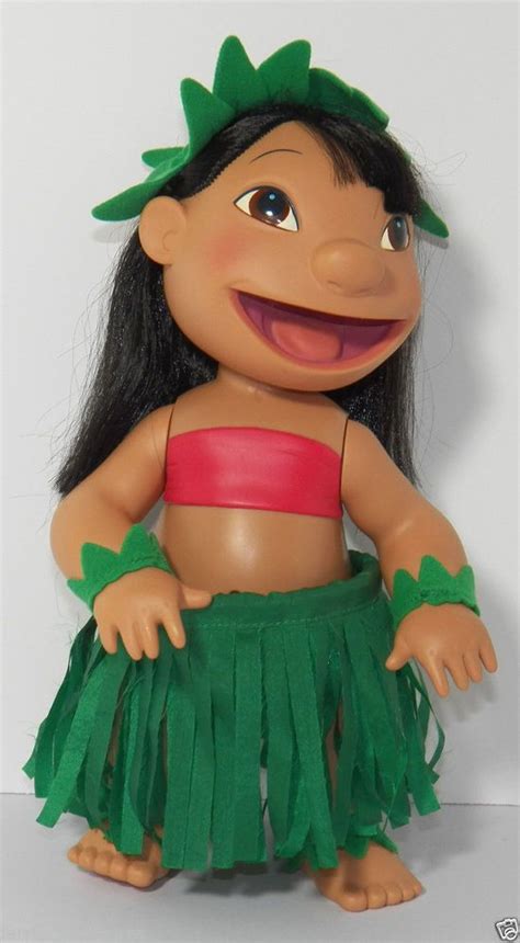 Disney Hasbro Lilo Stitch Hawaiian Hula Dancing Musical Doll