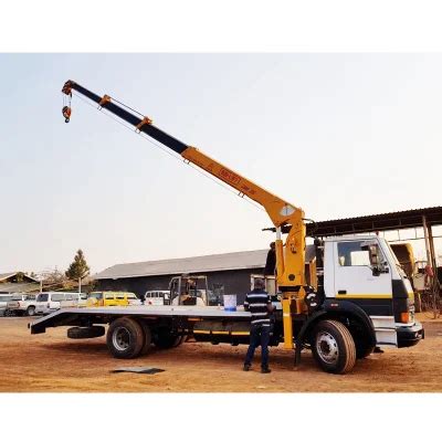 China Bob Lift High Quality Telescopic Boom Mobile Truck Mountedcrane