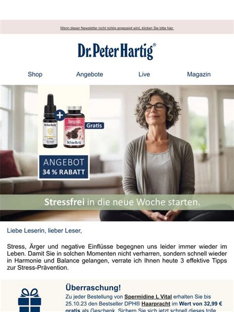 Dr Peter Hartig Stress Prävention 3 besten Experten Tipps Milled