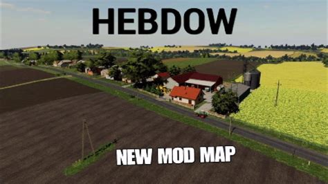 HEBDOW New Mod Map Tour Review On Farming Simulator 19 Console PS5