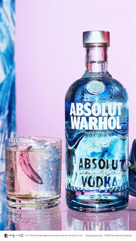 Absolut Vodka lanza su edición limitada 2024 inspirada en Andy Warhol