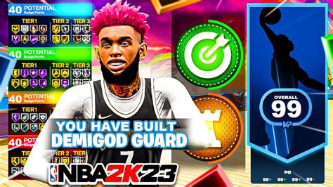 This 69 Demigod Point Guard Build Is Dominating Nba 2k23 Best Guard