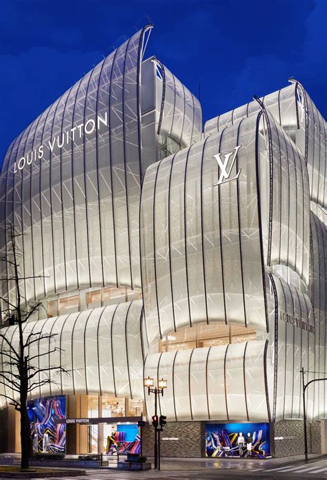 Louis Vuitton Flagship Store By Jun Aoki Iucn Water