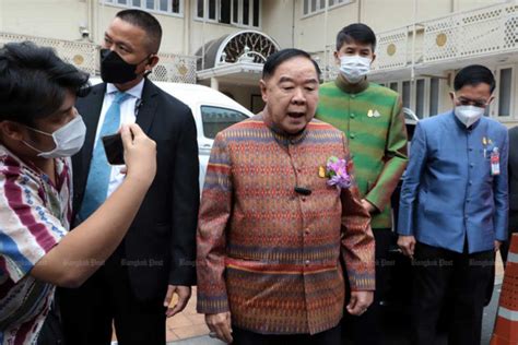 Bangkok Post Gen Prawit Speaks His Mind Behind Formation Of Pprp