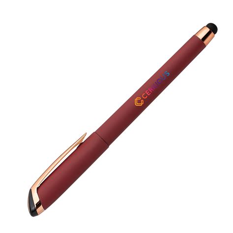 Gazelle Gel Softy Rose Gold Pen W Stylus Colorjet