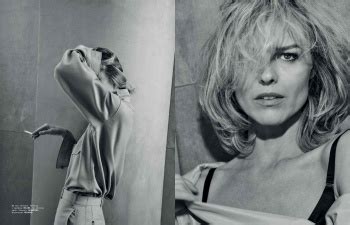 Vogue Poland April Eva Herzigova By Chris Colls Page The