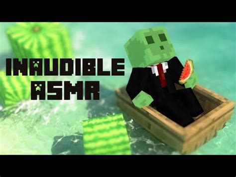 Un Relajante Paseo En Barca Inaudible Mouth Sounds Asmr Minecraft