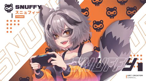 snuffy and snuffy (indie virtual youtuber) drawn by gabinlili | Danbooru