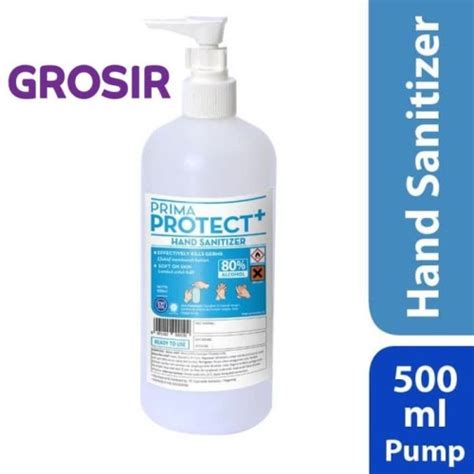 Jual PRIMA PROTECT HAND SANITIZER 500ML PROTECT ASEPTIC ALCOHOL CAIR