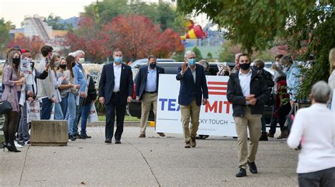 Elections 2020: Mitch McConnell heads to the polls in Louisville