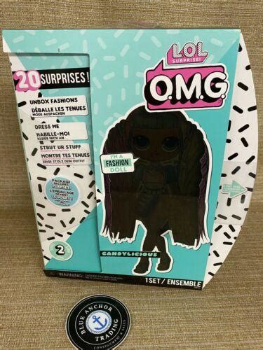 LOL SURPRISE! OMG CANDYLICIOUS FASHION DOLL WITH 20 SURPRISES | SERIES 2 | NEW! | #3892794154