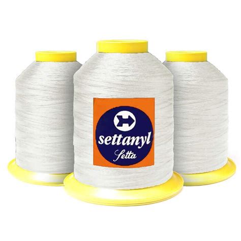 Linha De Nylon Settanyl Branco G