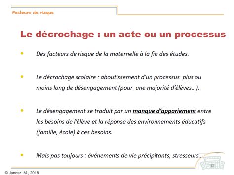 La prévention du décrochage scolaire déterminants et leviers d