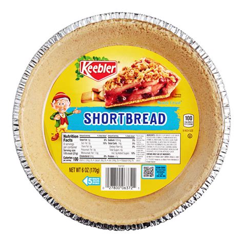 Keebler® Ready Crust 9 Shortbread Pie Shell 6 Oz 12 Case