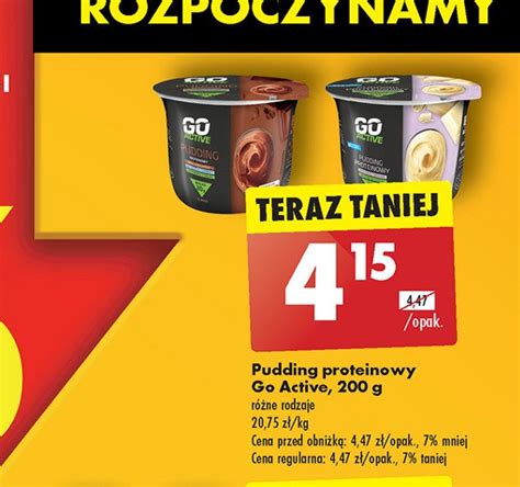 Pudding Proteinowy Czekoladowy Go Active Cena Promocje Opinie