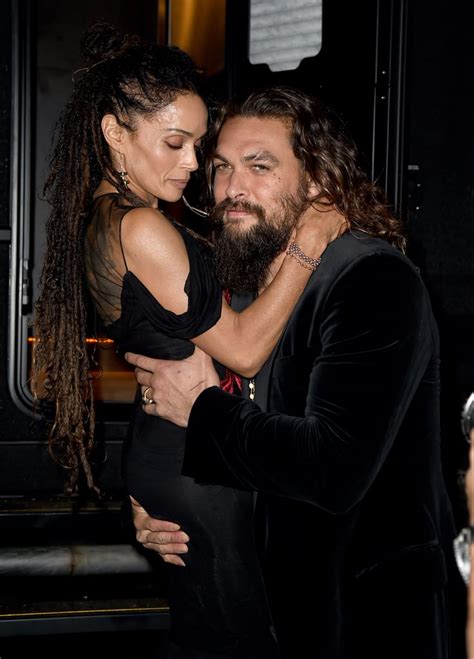 Jason Momoa and Lisa Bonet at the Aquaman Hollywood Premiere | POPSUGAR ...