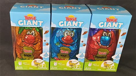 Unboxing Special Easter Edition Yowie Giant Chocolates With Limited