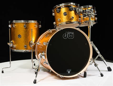 Dw Performance Series 4pc Gold Sparkle 20 Kick Drum