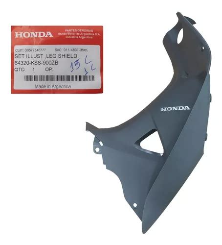 Protetor De Pernas Biz 125 Ks Es 2005 2006 Original Honda Frete grátis