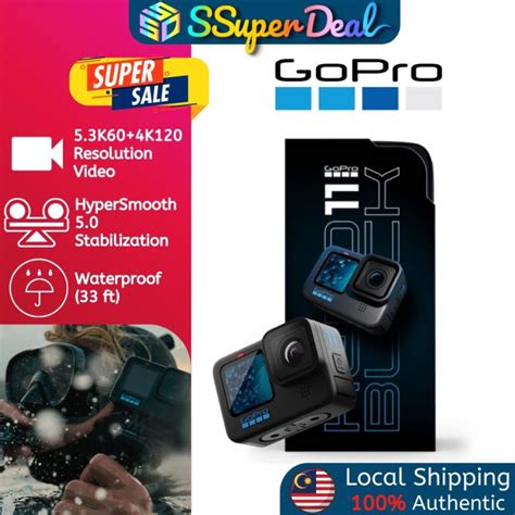 Gopro Hero Hero Hero Hero Hyper Smooth Action Camera Lazada