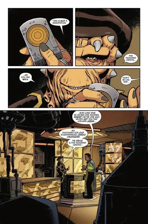 Comic Review In Star Wars Return Of The Jedi Lando The