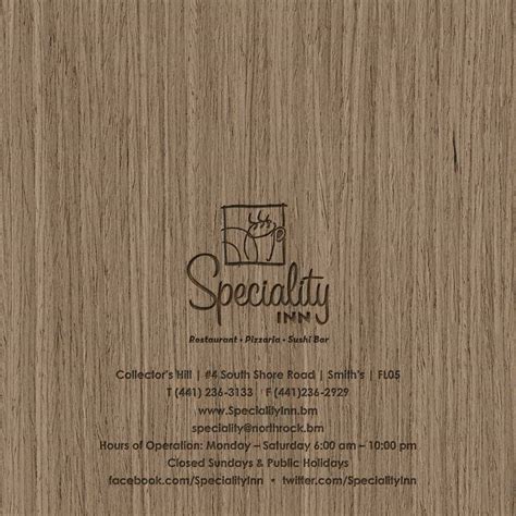 Speciality Inn - Bermuda Businesses Directory