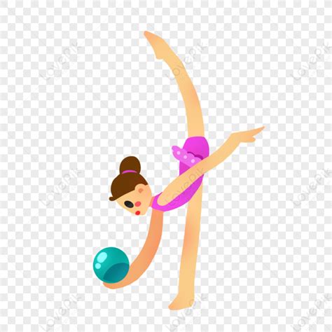 Olympic Rhythmic Gymnastics Ball Exercise PNG Hd Transparent Image And Clipart Image For Free ...