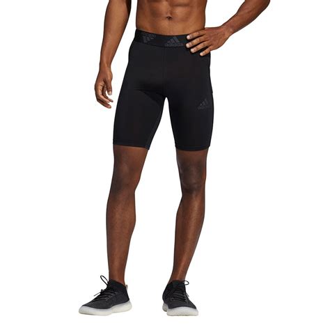 Adidas Techfit 3 Stripes Short Tight Black Traininn