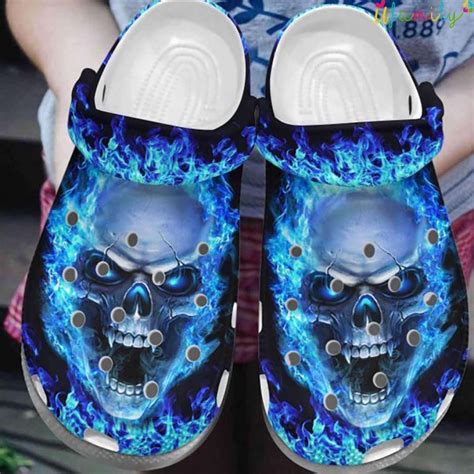 Skull Crocs Discover Comfort And Style Clog Shoes With Funny Crocs