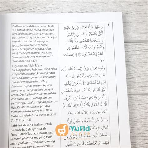 Buku Ensiklopedia Matan Aqidah Dan Tauhid Pustaka Arafah Yufid