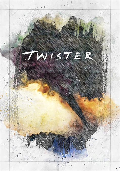 No8231 Twister Movie poster Digital Art by Carrie Stanton - Fine Art ...