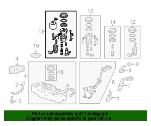 Tm L Module Set Fuel Pump Honda Insight Honda