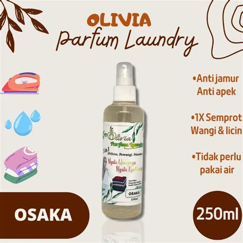 Jual Parfum Laundry Osaka 250ml 3 In 1 Pewangi Pelembut Pelicin Pakaian