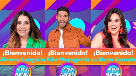 Jimena Longoria Kike Mayagoitia Y Luz Elena Gonz Lez Son Los Nuevos